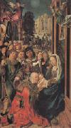 Ulrich apt the Elder The Adoration of the Magi (mk05) oil painting picture wholesale